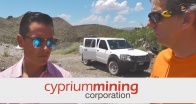 Cyprium Mining Sitevisit At Las Christinas, August 2015